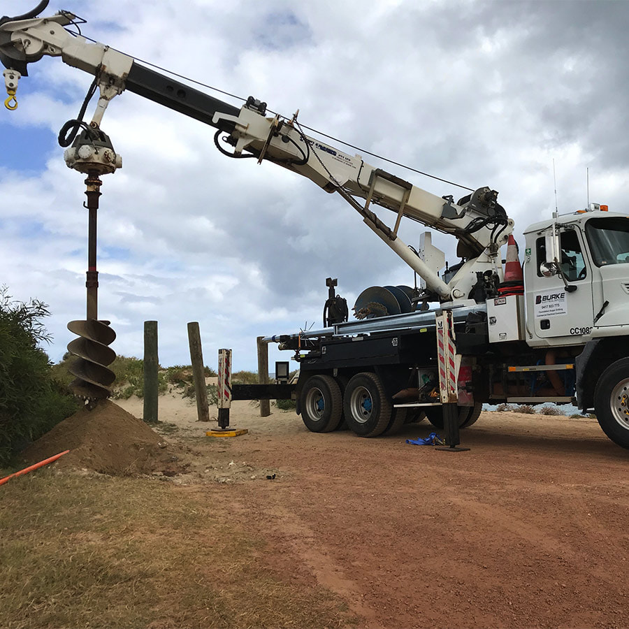 Rural Regional Western Australia Remote Civil Commercial Auger Drilling Contractor Perth WA