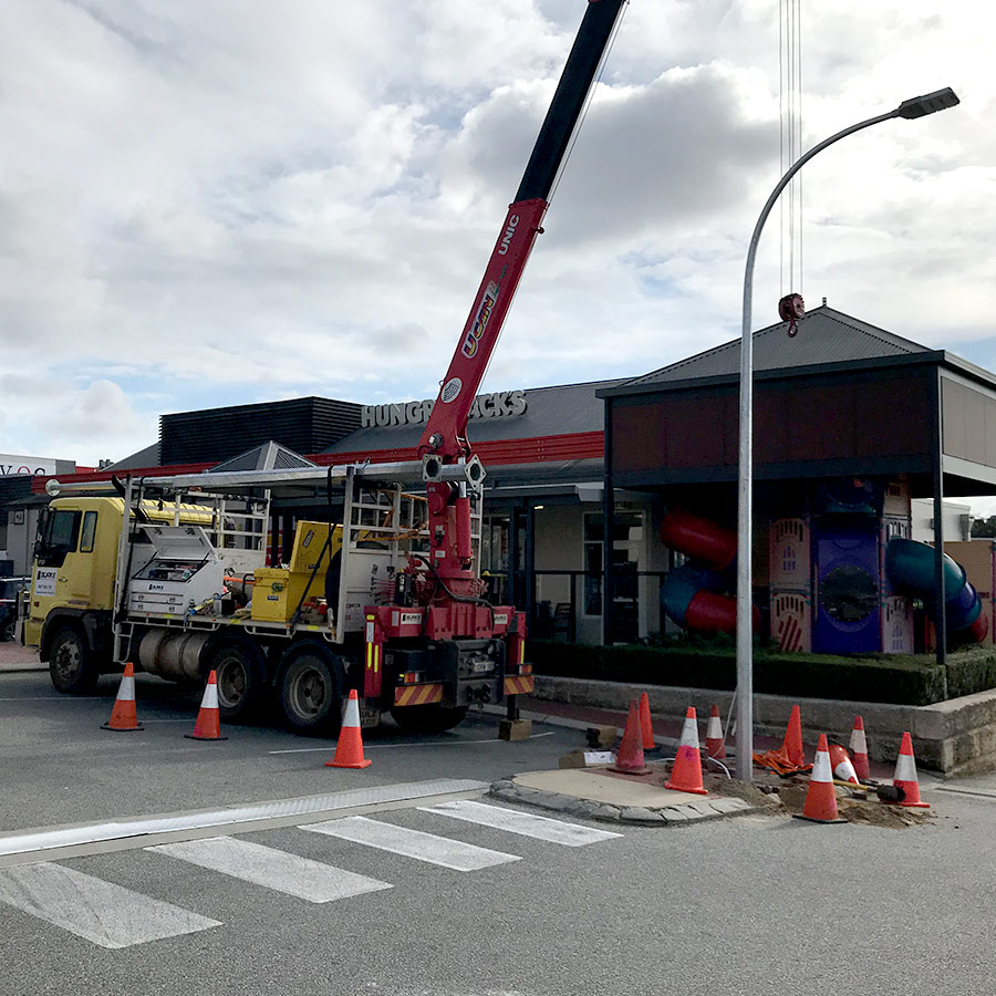 Commercial Industrial Car Park Lighting Contractor Maintenance Repair Perth WA