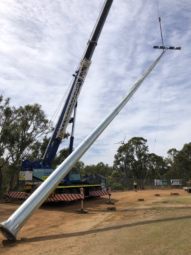 Burke Electrical Commercial Power Lighting Pole Installation and Maintenance Perth WA