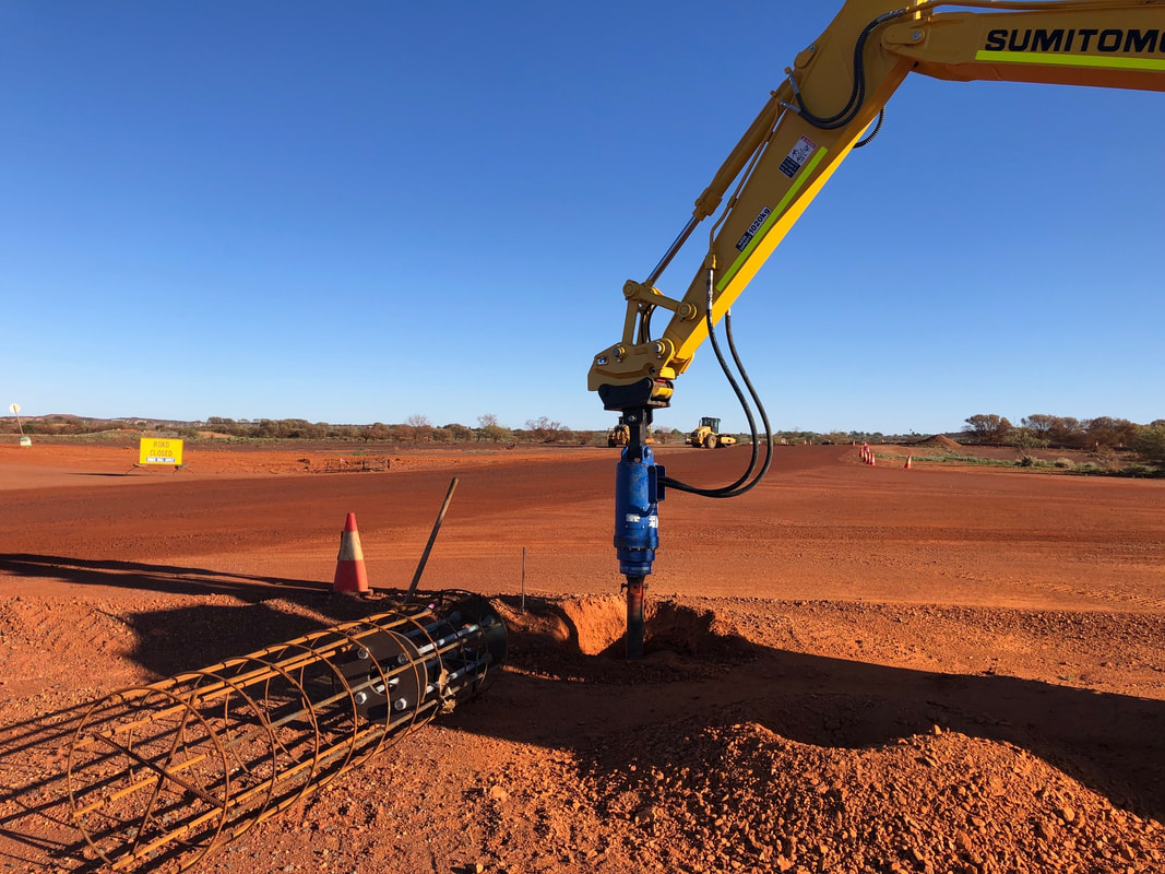 Commercial Regional Remote Rural Western Australia Auger Drilling Contractor Civil