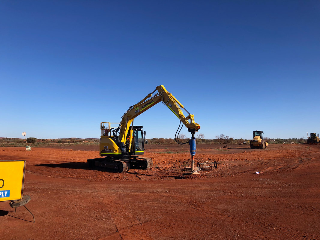 Commercial Regional Remote Rural Western Australia Auger Drilling Contractor Civil